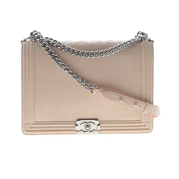 CHANEL Handbags - Chanel Reverso Boy Bag Pink Patent With COA And Dust bag
